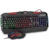 Sada klávesnica myš Rii RK900 USB RGB herná Sada klávesnica myš Rii RK900 USB RGB herná