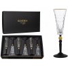 BOHEMIA PRESTIGE BOHEMIA PRESTIGE CONTE BLACK POHÁR NA ŠAMPANSKÉ 6 x 170 ml BOHEMIA PRESTIGE BOHEMIA PRESTIGE CONTE BLACK POHÁR NA ŠAMPANSKÉ 6 x 170 ml