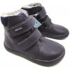 PRO-tex Dievčenské zimné barefoot topánky BEKA PURPLE PRO-tex Dievčenské zimné barefoot topánky BEKA PURPLE
