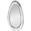 HALMAR Nástenné zrkadlo IVORY strieborné HALMAR Nástenné zrkadlo IVORY strieborné