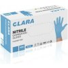 CLARA Bezpúdrové nitrilové rukavice modré XS, 100 ks CLARA Bezpúdrové nitrilové rukavice modré XS, 100 ks