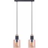 Kaja Alto závesné svietidlo 2x40 W čierna-zlatá-jantárová K-5256 Kaja Alto závesné svietidlo 2x40 W čierna-zlatá-jantárová K-5256