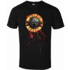 Tričko metal ROCK OFF Guns N' Roses Bullet Logo Čierna Tričko metal ROCK OFF Guns N' Roses Bullet Logo Čierna