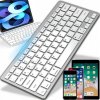 Bezdrôtová klávesnica Reto MB Pro membránová Bluetooth UK strieborná Bezdrôtová klávesnica Reto MB Pro membránová Bluetooth UK strieborná