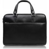 Pánska kožená taška na dokumenty čierna Paolo Peruzzi T-145-BL Pánska kožená taška na dokumenty čierna Paolo Peruzzi T-145-BL