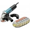 MAKITA 9558HNRX1 Uhlová brúska 125mm 840W MAKITA 9558HNRX1 Uhlová brúska 125mm 840W