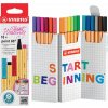 STABILO point 88 Zick-Zack deskset, 18 barev STABILO point 88 Zick-Zack deskset, 18 barev