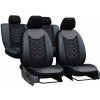 Kožené poťahy SPEEDER MITSUBISHI, kompletná sada predné + zadné, sivé, do auta Kožené poťahy SPEEDER MITSUBISHI, kompletná sada predné + zadné, sivé, do auta