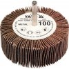 Yato Kotúč lamelový radiálny 80x30 P-120 s hriadeľou 6 mm Yato Kotúč lamelový radiálny 80x30 P-120 s hriadeľou 6 mm