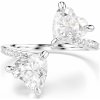 Swarovski otvorený prsteň s kryštálmi Swarovski Attract Soul 5535191