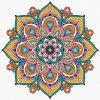 Diamantové maľovanie Diamondi - MANDALA III, 40x50 cm, vypnuté plátno na rám (604692B) Diamantové maľovanie Diamondi - MANDALA III, 40x50 cm, vypnuté plátno na rám (604692B)