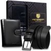 Peterson pánská dárková sada PTN SET N4L-NGV-BW BLACK 115