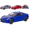 Welly Maserati Gran Turismo Folgore 12 cm kov zpětný chod mix barev modrá šedá červená Welly Maserati Gran Turismo Folgore 12 cm kov zpětný chod mix barev modrá šedá červená