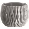 Prosperplast Okrúhly kvetináč Sandy sivý, variant 23,8 cm Prosperplast Okrúhly kvetináč Sandy sivý, variant 23,8 cm