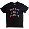 Red Hot Chili Peppers Tričko Colourful Letters Unisex Black S Red Hot Chili Peppers Tričko Colourful Letters Unisex Black S
