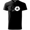 Futbal okrúhle narodeniny 50 - Klasické pánske tričko vyššej gramáže - S ( Čierna ) Futbal okrúhle narodeniny 50 - Klasické pánske tričko vyššej gramáže - S ( Čierna )
