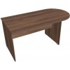 kancelársky rokovací stôl oblouk 160 cm - GP 1600 1 orech kancelársky rokovací stôl oblouk 160 cm - GP 1600 1 orech