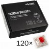 Glorious Gateron Red Switches 120 ks Glorious Gateron Red Switches 120 ks