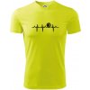 EKG basketbal - Pánske tričko Fantasy športové - 3XL ( Neonová žltá ) EKG basketbal - Pánske tričko Fantasy športové - 3XL ( Neonová žltá )