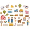 Bigjigs Toys Magnetky farma Bigjigs Toys Magnetky farma