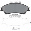 TEXTAR Sada brzdových platničiek kotúčovej brzdy 2597901