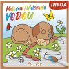 Maľovanie vodou Psi Maľovanie vodou Psi