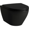 LAUFEN Moderna S závesné WC Silent Flush s hlbokým splachovaním, 360 x 560 mm, matná čierna, H8215417160001 LAUFEN Moderna S závesné WC Silent Flush s hlbokým splachovaním, 360 x 560 mm, matná čierna, H8215417160001
