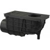 ALCA Univerzálny lapač strešných splavenín 300×155/110 mm bočná, čierna AGV3 ALCA Univerzálny lapač strešných splavenín 300×155/110 mm bočná, čierna AGV3