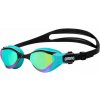 Plavecké okuliare Arena COBRA TRI SWIPE MIRROR tyrkysová,čierna,biela Plavecké okuliare Arena COBRA TRI SWIPE MIRROR tyrkysová,čierna,biela
