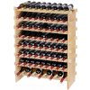 Stojan na víno s kapacitou 72 fliaš s 8 priehradkami a nosnosťou 80 kg Stojan na víno s kapacitou 72 fliaš s 8 priehradkami a nosnosťou 80 kg