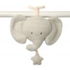 NATTOU Hračka hudobná Teddy sloník 16 cm, 0m+ NATTOU Hračka hudobná Teddy sloník 16 cm, 0m+
