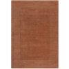 Flair Rugs , DOPREDAJ: 120x170 cm Kusový ručně tkaný koberec Tuscany Textured Wool Border Orange, 120x170, oranžová, obývacia izba Flair Rugs , DOPREDAJ: 120x170 cm Kusový ručně tkaný koberec Tuscany Textured Wool Border Orange, 120x170, oranžová, obývacia izba