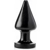 Xtrem Mission Blast, veľký čierny vinylový análny kolík 25 x 2,5–11,5 cm Xtrem Mission Blast, veľký čierny vinylový análny kolík 25 x 2,5–11,5 cm