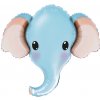 Godan Fóliový balón - Modrý sloník 60 cm Godan Fóliový balón - Modrý sloník 60 cm