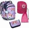 Veľký školský set Topgal COCO 22006 G - školská taška + peračník + vrecko na prezuvky + pláštenka na batoh Veľký školský set Topgal COCO 22006 G - školská taška + peračník + vrecko na prezuvky + pláštenka na batoh