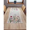 Gobelínový obrus Tulipány sivá 40x100cm Gobelínový obrus Tulipány sivá 40x100cm