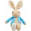 Rainbow plyšové chrastítko králíček Petr & Flopsy 1 ks modré