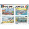 Omaľovánky Bestr A4 Doprava