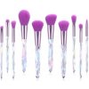 Livefy kozmetické štetce Glow 10ks, fialové Livefy kozmetické štetce Glow 10ks, fialové