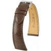 Kožený remienok Hirsch London L 04266010-2, hnedý, jašterica, dĺžka L, Quick Release 21 mm Kožený remienok Hirsch London L 04266010-2, hnedý, jašterica, dĺžka L, Quick Release 21 mm