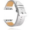 Strieborný kožený remienok Minet MSXAZS2 TOP GRAIN pre hodinky APPLE WATCH, 42-44 mm Strieborný kožený remienok Minet MSXAZS2 TOP GRAIN pre hodinky APPLE WATCH, 42-44 mm
