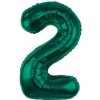 Godan Fóliový balón číslo 2 tmavozelené 85 cm Godan Fóliový balón číslo 2 tmavozelené 85 cm