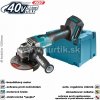 Makita GA005GZ01 40V XGT 125mm aku brúska, štíhla konštrukcia, bezuhlíkový motor, vysoké-tech. predvedenie stroja pre bezpečnosť a odolnosť v extrémnych podmienkach... + MAKPAC systainer Makita GA005GZ01 40V XGT 125mm aku brúska, štíhla konštrukcia, bezuhlíkový motor, vysoké-tech. predvedenie stroja pre bezpečnosť a odolnosť v extrémnych podmienkach... + MAKPAC systainer