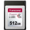 Transcend 512GB CFexpress 820 NVMe PCIe Gen3 x2 (Type B) paměťová karta, 1700MB/s R, 1000MB/s W TS512GCFE820 Transcend 512GB CFexpress 820 NVMe PCIe Gen3 x2 (Type B) paměťová karta, 1700MB/s R, 1000MB/s W TS512GCFE820