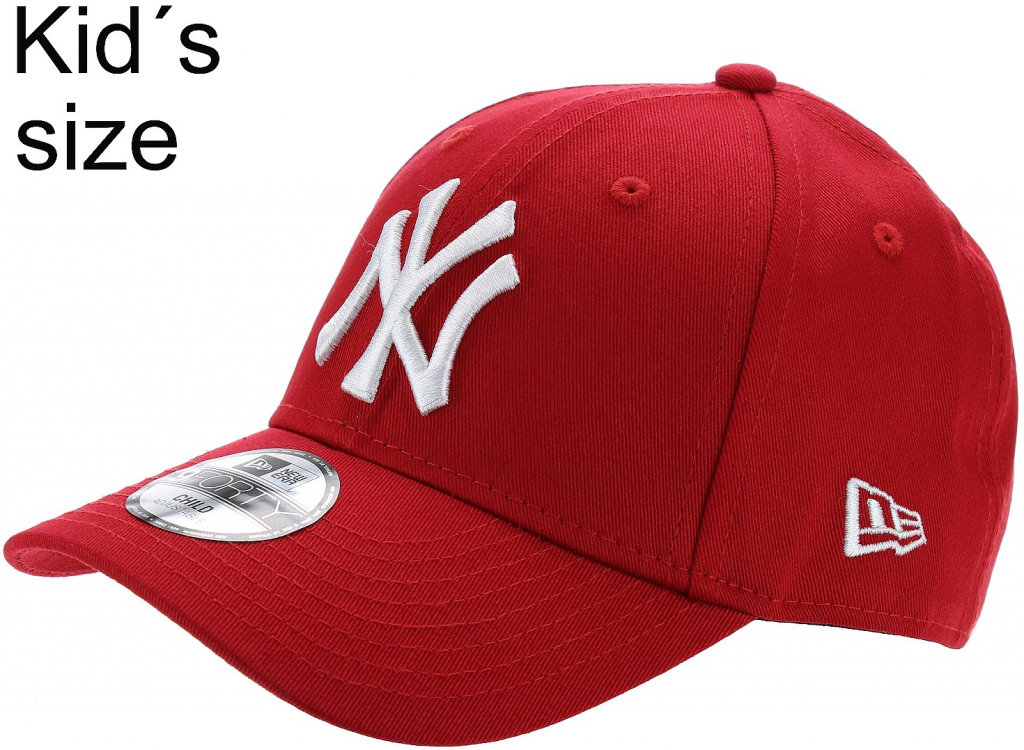 New Era 9FO League Basic MLB New York Yankees Kid\'s Scarlet/Optic White