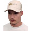 Alpha Industries Alpha Label Trucker Cap šiltovka jet stream white Farba: béžová, Veľkosť: Unisex Alpha Industries Alpha Label Trucker Cap šiltovka jet stream white Farba: béžová, Veľkosť: Unisex