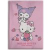 Flísová deka Hello Kitty s ovocem Flísová deka Hello Kitty s ovocem