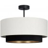 Belis Prisadený luster NATIA 1xE27/60W/230V priemer 45 cm biela/čierna H0230 + záruka 3 roky zadarmo Belis Prisadený luster NATIA 1xE27/60W/230V priemer 45 cm biela/čierna H0230 + záruka 3 roky zadarmo