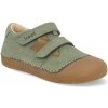 Barefoot detské sandále Koel - Aria Leather Olive zelená Barefoot detské sandále Koel - Aria Leather Olive zelená