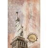 Ceduľa Socha Slobody - USA Liberty - ceduľa 30cm x 20cm Plechová tabuľa Ceduľa Socha Slobody - USA Liberty - ceduľa 30cm x 20cm Plechová tabuľa